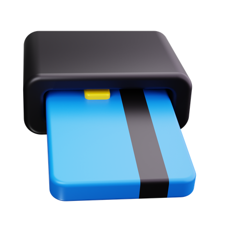 Geldautomat abheben  3D Icon