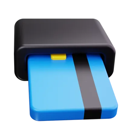 Geldautomat abheben  3D Icon