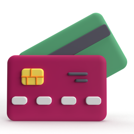 ATM 카드  3D Icon