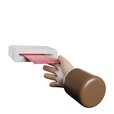 Atm Card  3D Icon