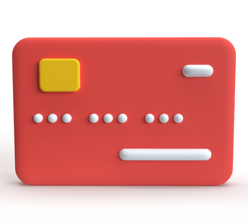 ATM Card  3D Icon