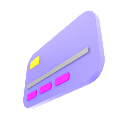 Atm card  3D Icon