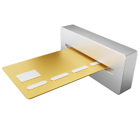 ATM Card  3D Icon