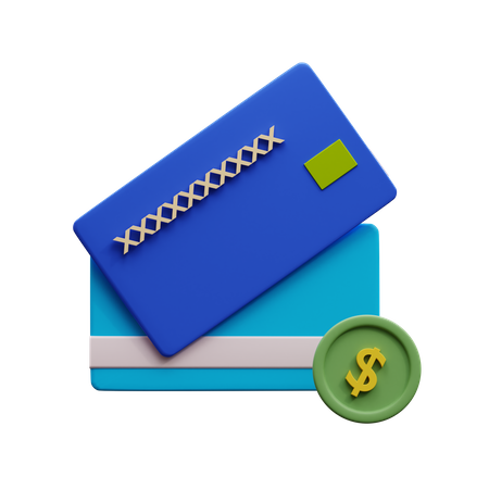 Atm Card  3D Icon