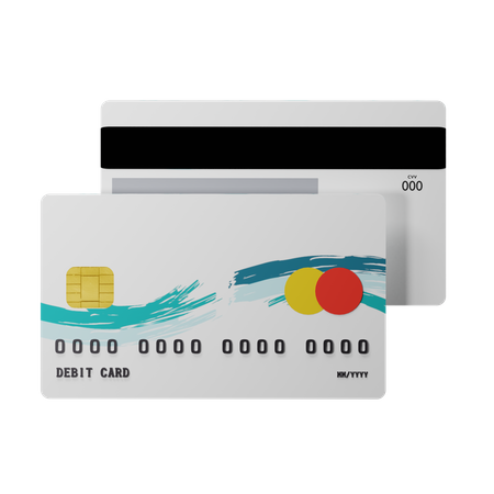 Atm Card  3D Illustration