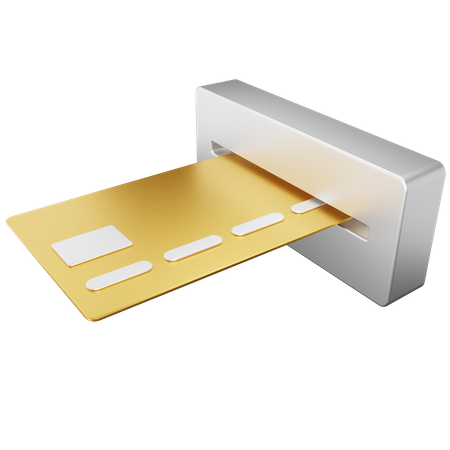 ATM Card  3D Icon