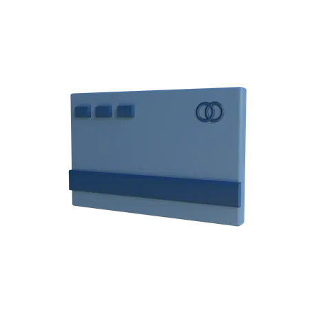 ATM Card 3 D Icon 3D Icon