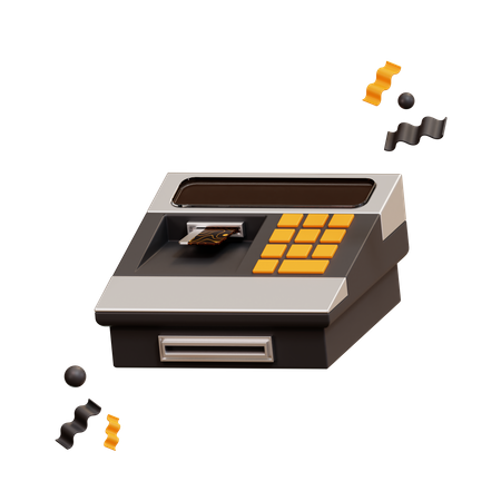 ATM Karte  3D Illustration