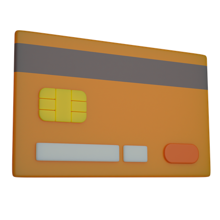 ATM Karte  3D Illustration