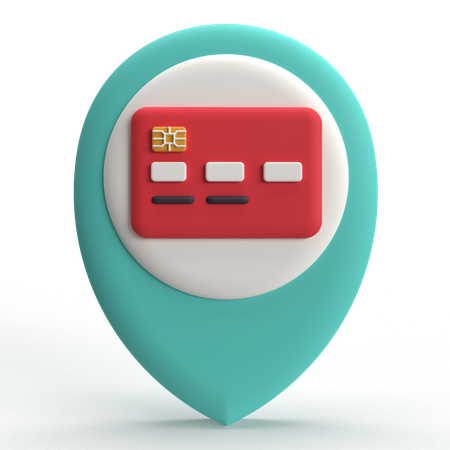 Atm Location  3D Icon
