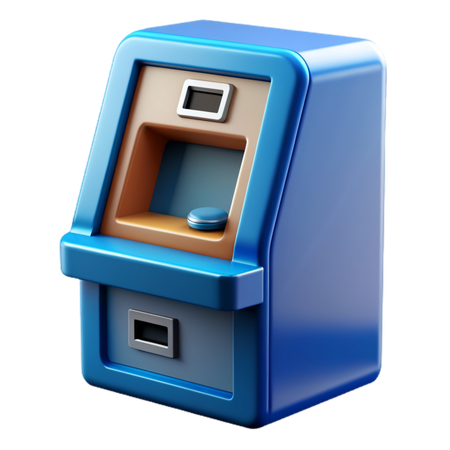 ATM machine  3D Icon