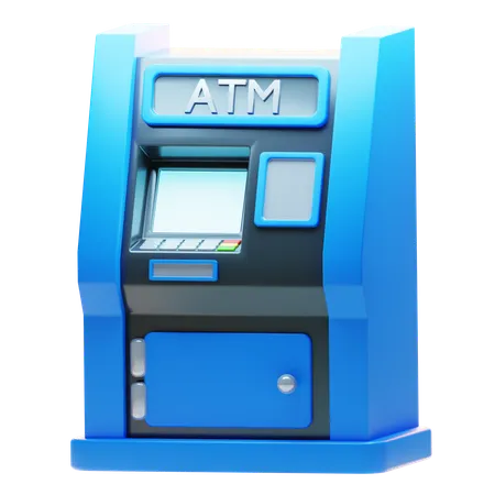 ATM MACHINE  3D Icon