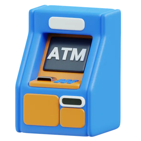 Atm Machine Finance 3D Icon