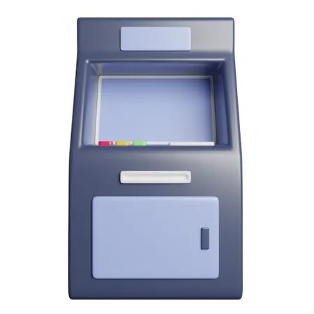 ATM Machine Money 3D Icon