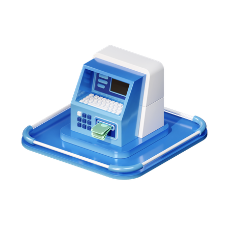 ATM マシン  3D Icon