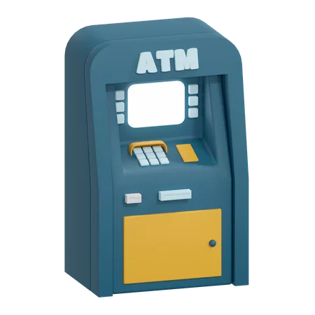 ATM 기계  3D Icon