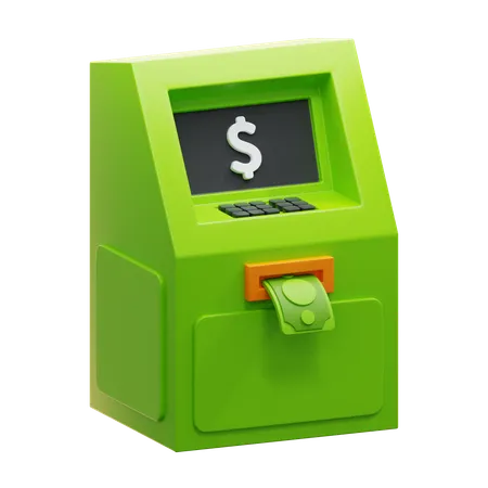 ATM 기계  3D Icon