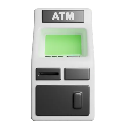 ATM 기계  3D Icon