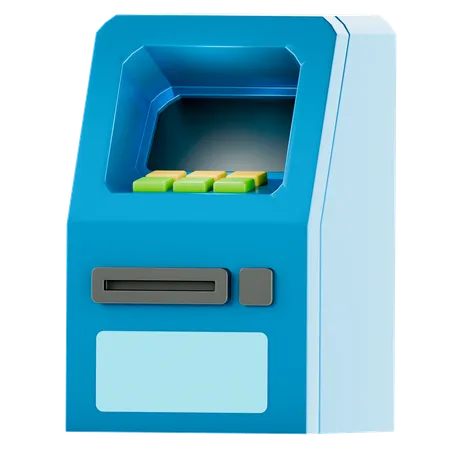 ATM 기계  3D Icon