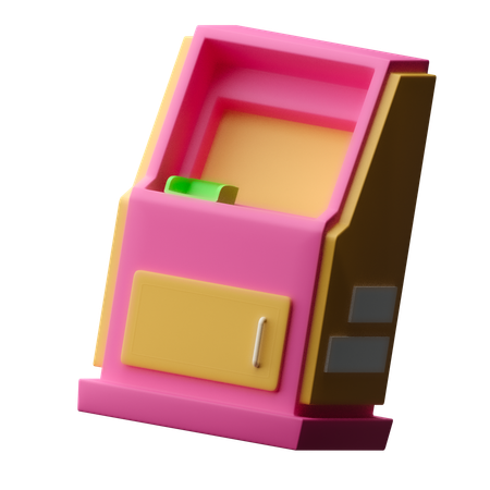 ATM 기계  3D Icon