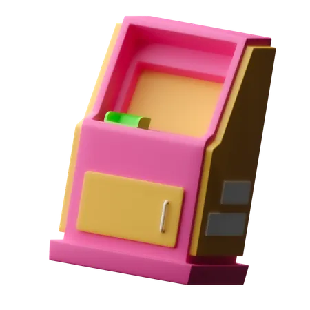 ATM 기계  3D Icon