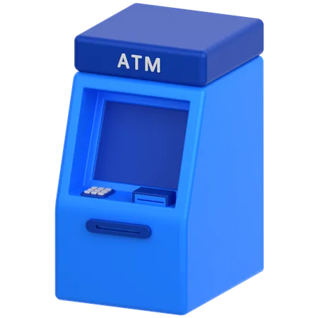 ATM 기계  3D Icon