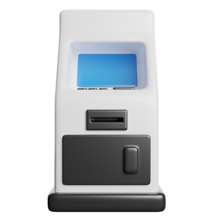 ATM 기계  3D Icon