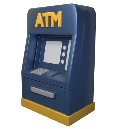 ATM 기계  3D Icon