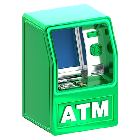 ATM 기계  3D Icon