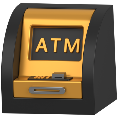 ATM マシン  3D Icon