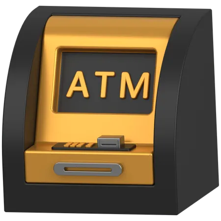 ATM マシン  3D Icon