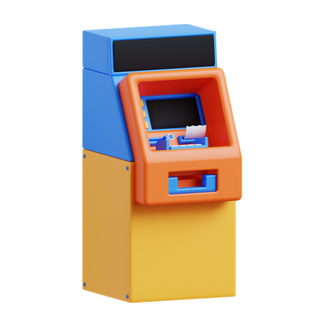Atm Machine  3D Icon