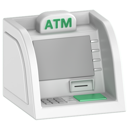 Atm Machine  3D Icon