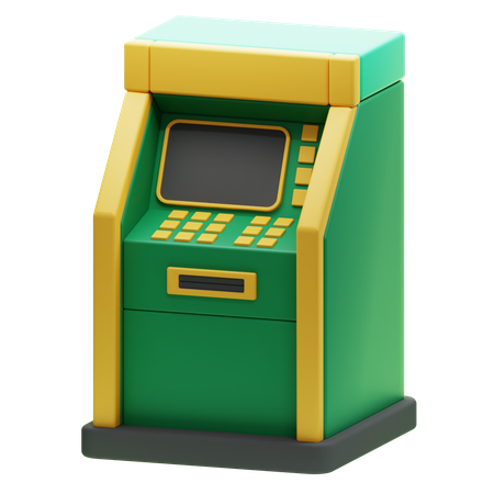 ATM Machine  3D Icon