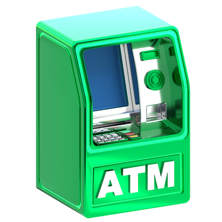 ATM Machine  3D Icon