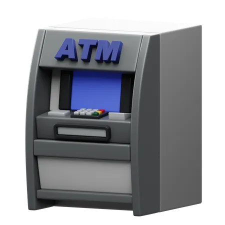 ATM Machine  3D Icon