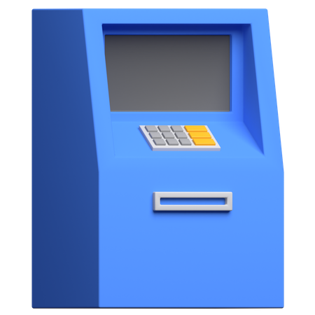 ATM Machine  3D Icon