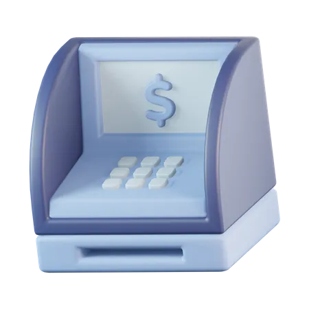 ATM Machine  3D Icon