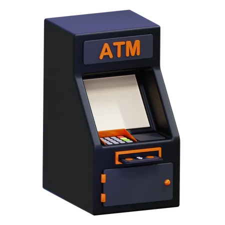 Atm Machine  3D Icon