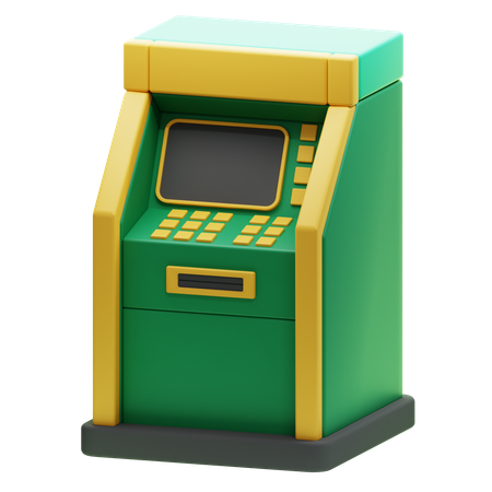 ATM Machine  3D Icon