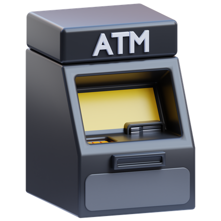 Atm machine  3D Icon