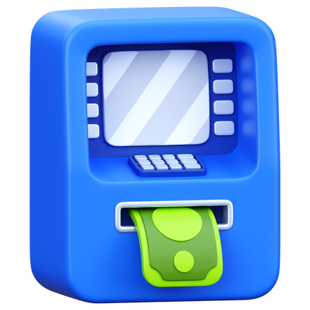 ATM machine  3D Icon