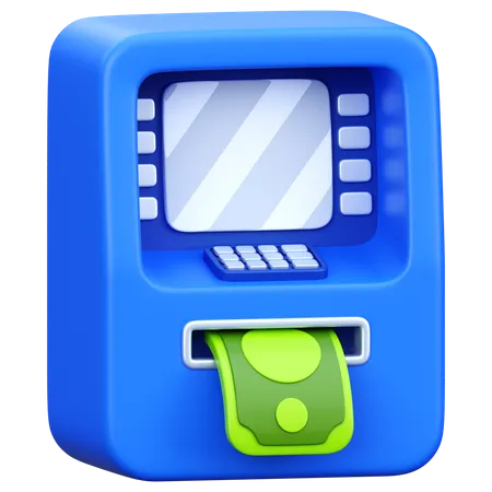 ATM machine  3D Icon