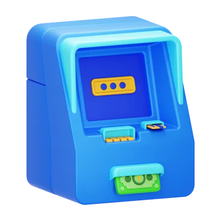 ATM machine  3D Icon