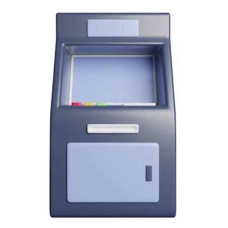 Atm Machine  3D Icon