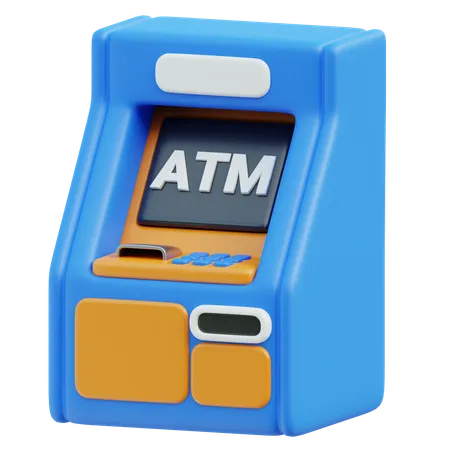 Atm Machine  3D Icon