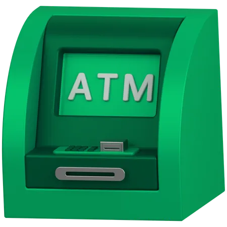 Atm Machine  3D Icon