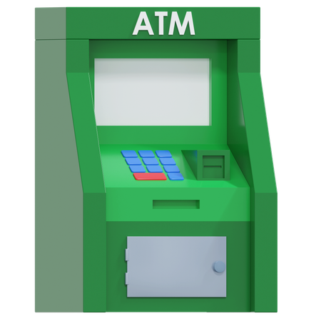 Atm Machine  3D Icon