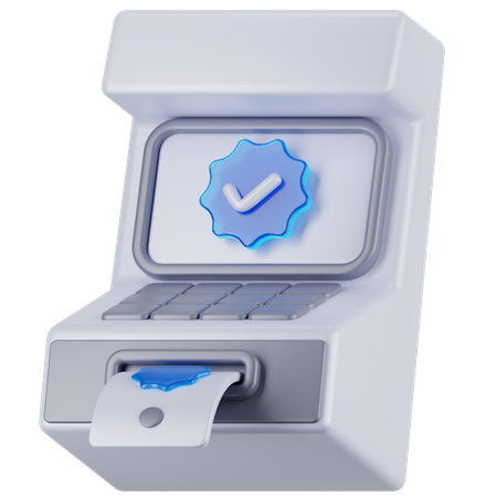 ATM Machine  3D Icon