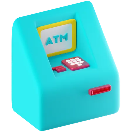 ATM Machine  3D Icon